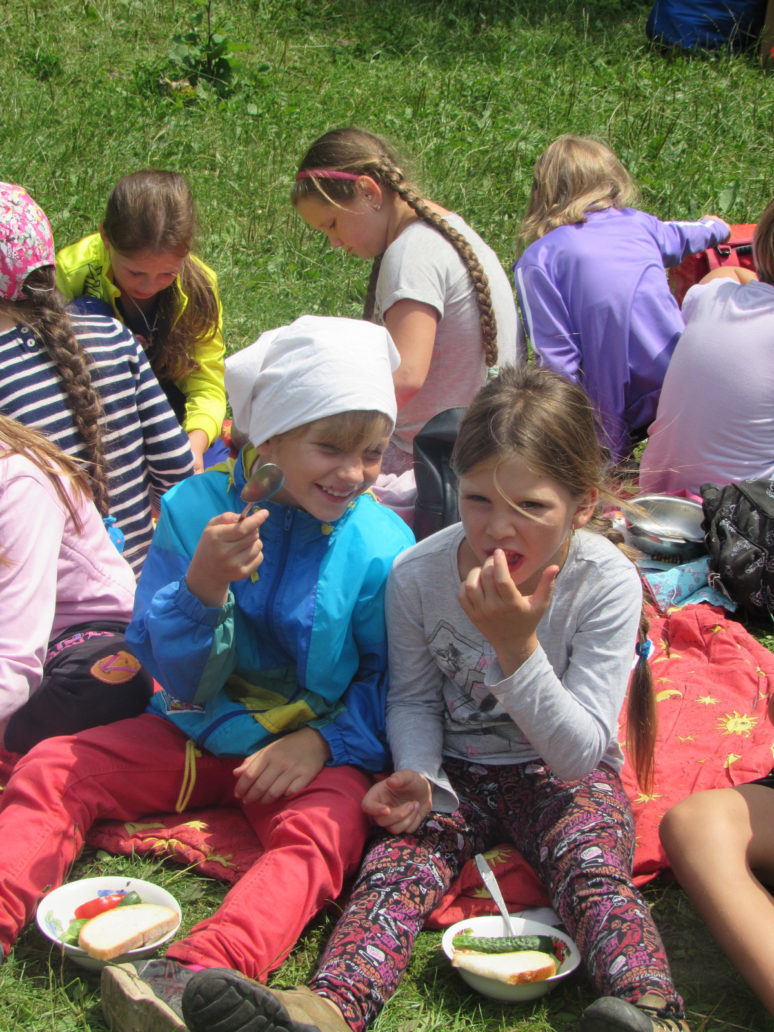 Дитячий табір в Карпатах – день #6