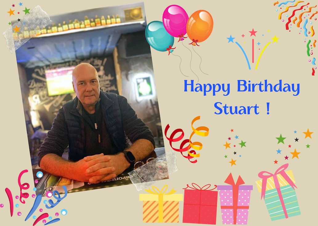 С днем рождения Stuart !
